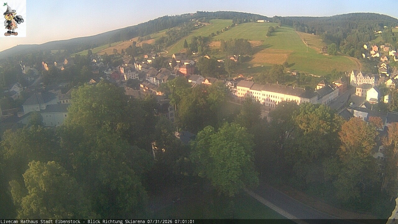 Archiv Foto Webcam Eibenstock im Erzgebirge