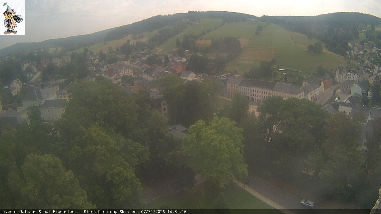 Archiv Foto Webcam Eibenstock im Erzgebirge