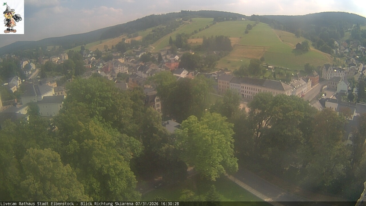 Archiv Foto Webcam Eibenstock im Erzgebirge