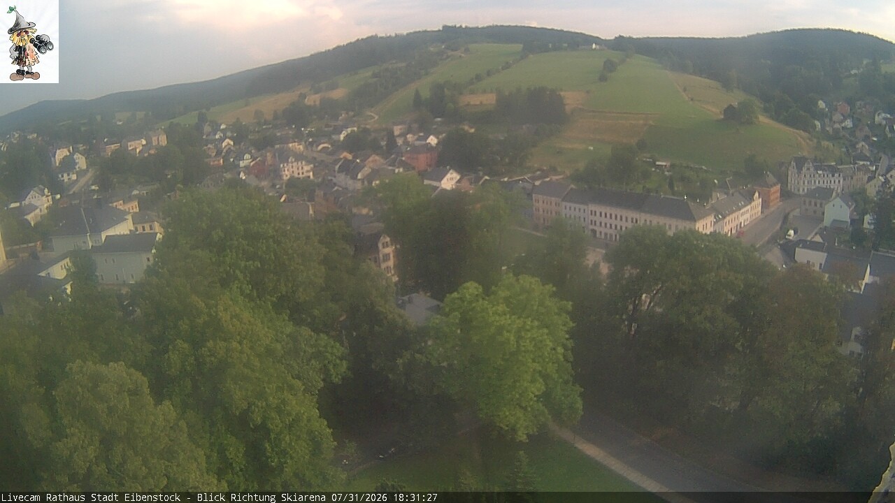 Archiv Foto Webcam Eibenstock im Erzgebirge