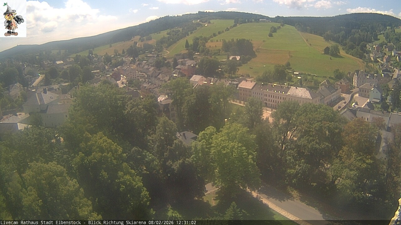 Archiv Foto Webcam Eibenstock im Erzgebirge