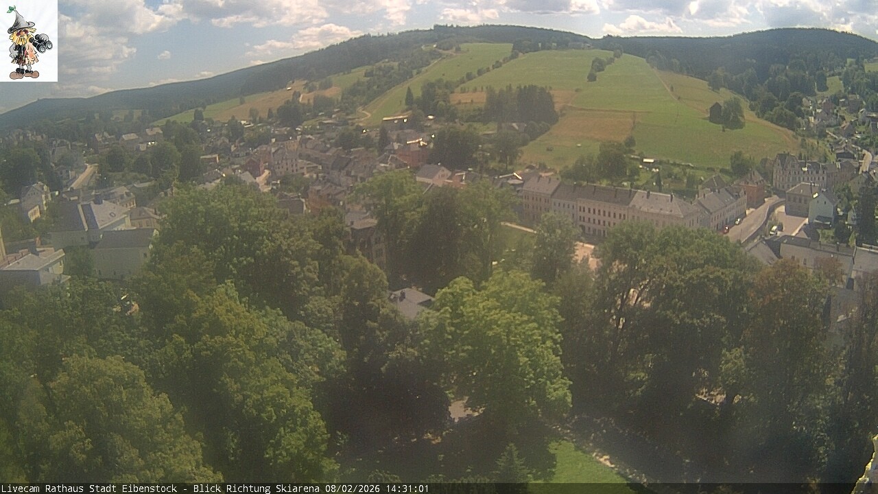 Archiv Foto Webcam Eibenstock im Erzgebirge