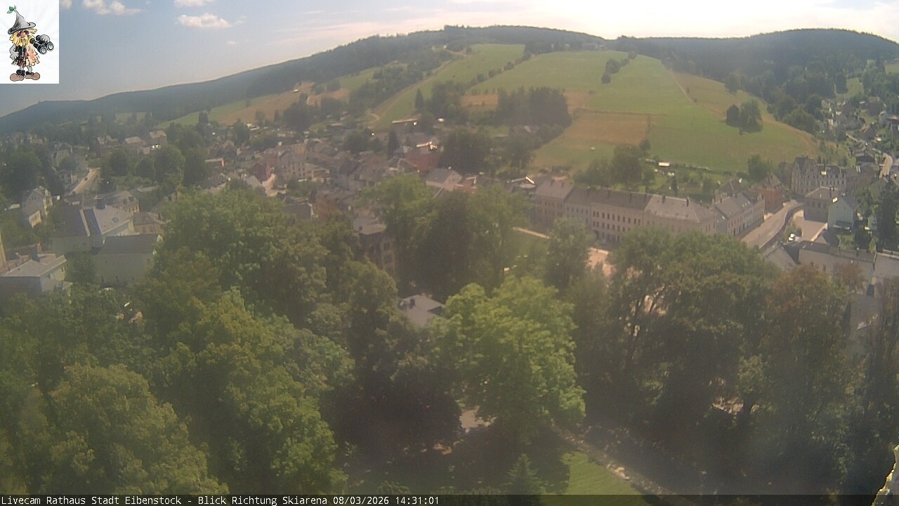 Archiv Foto Webcam Eibenstock im Erzgebirge