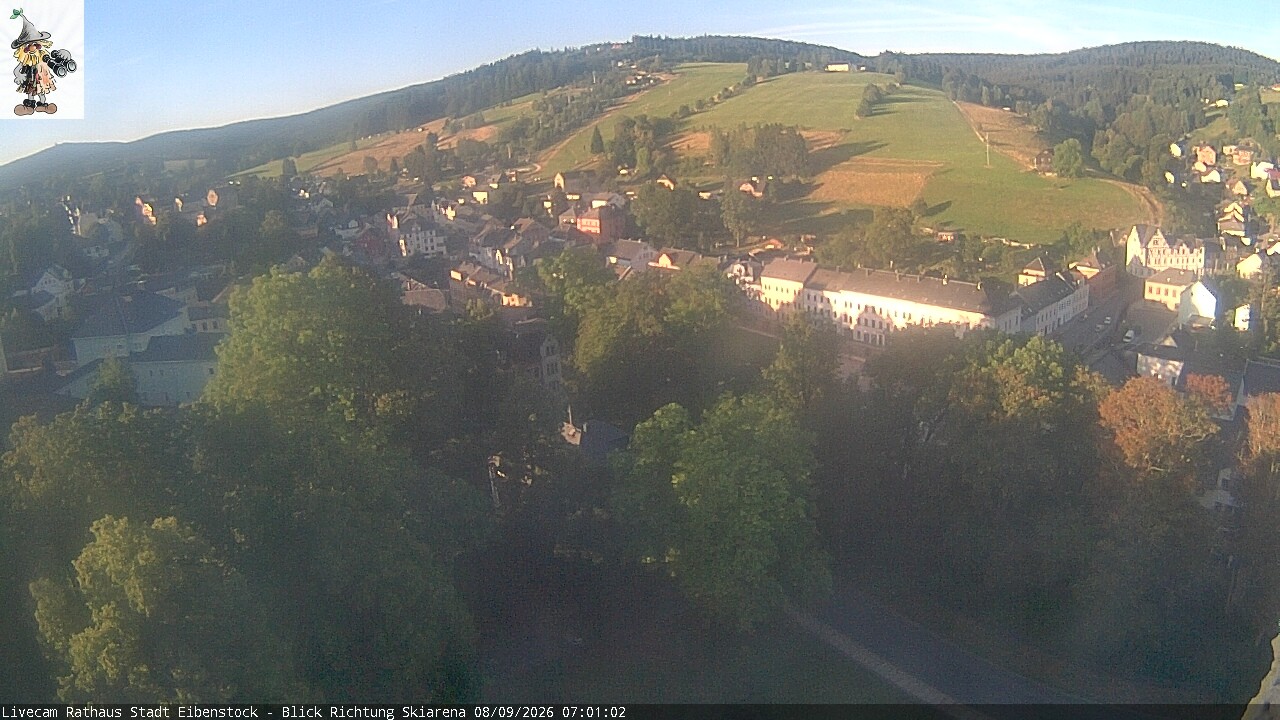Archiv Foto Webcam Eibenstock im Erzgebirge