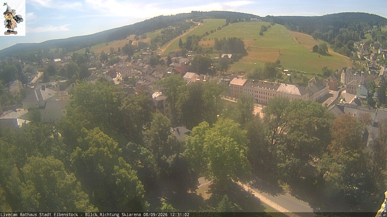 Archiv Foto Webcam Eibenstock im Erzgebirge