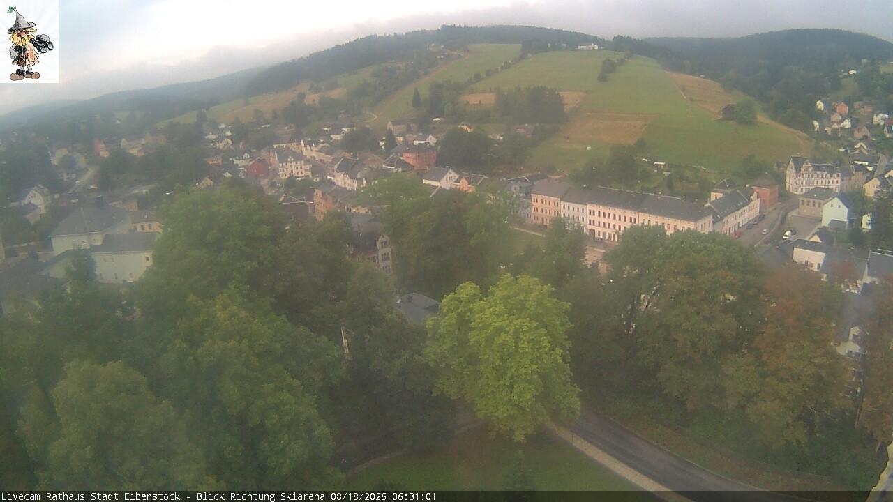 Archiv Foto Webcam Eibenstock im Erzgebirge