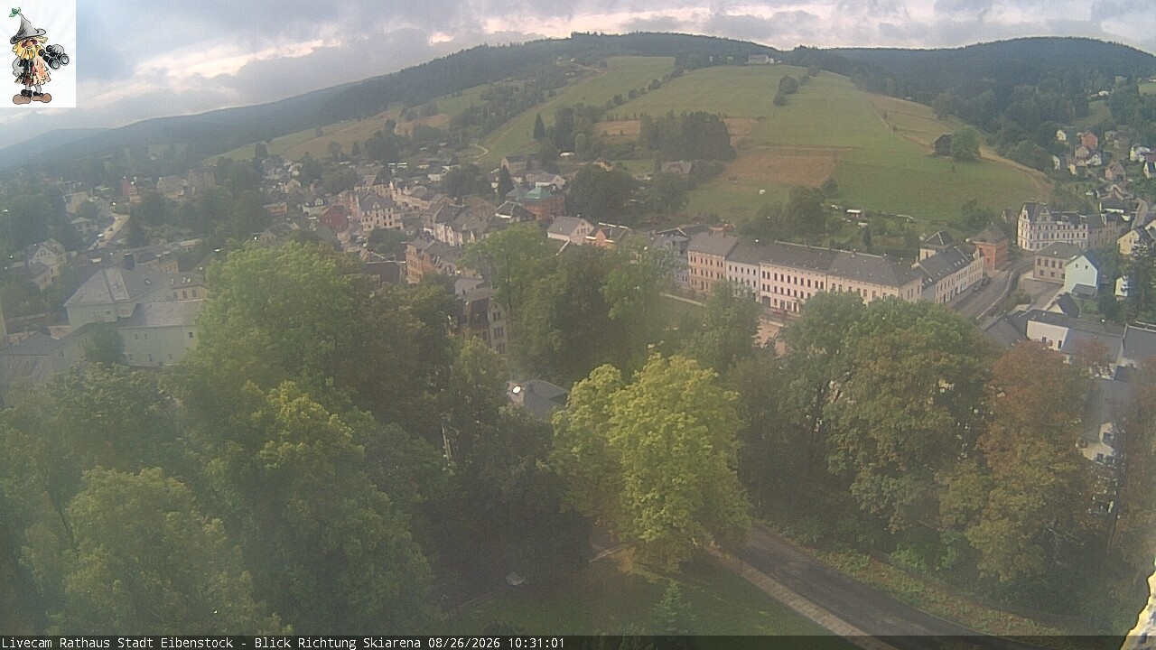 Archiv Foto Webcam Eibenstock im Erzgebirge