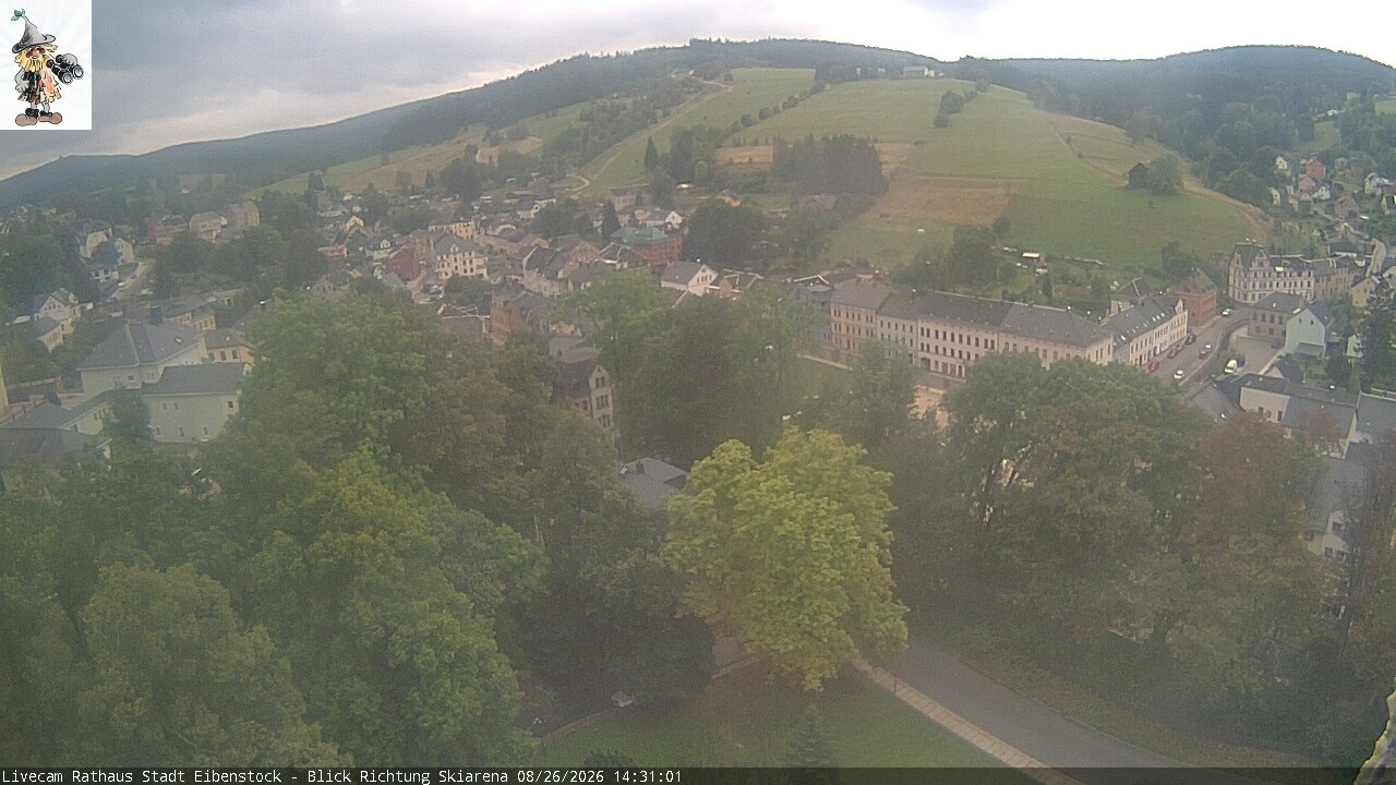 Archiv Foto Webcam Eibenstock im Erzgebirge