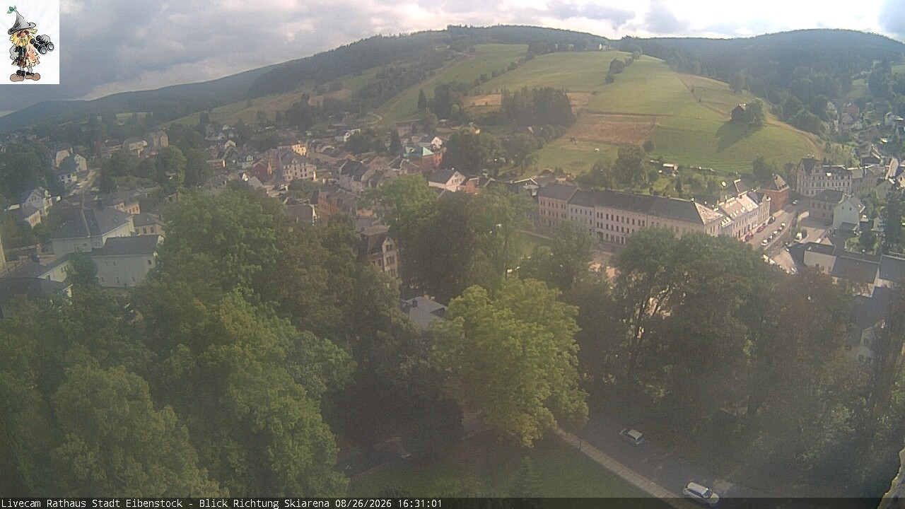 Archiv Foto Webcam Eibenstock im Erzgebirge