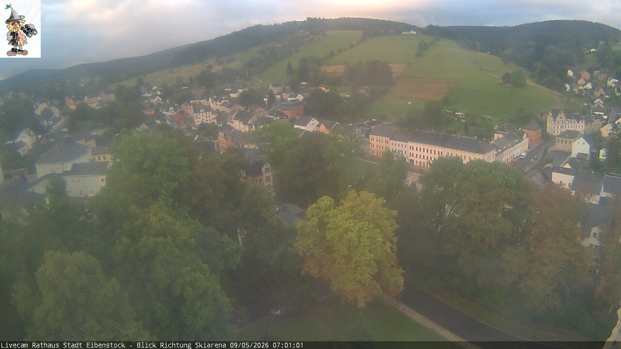 Archiv Foto Webcam Eibenstock im Erzgebirge