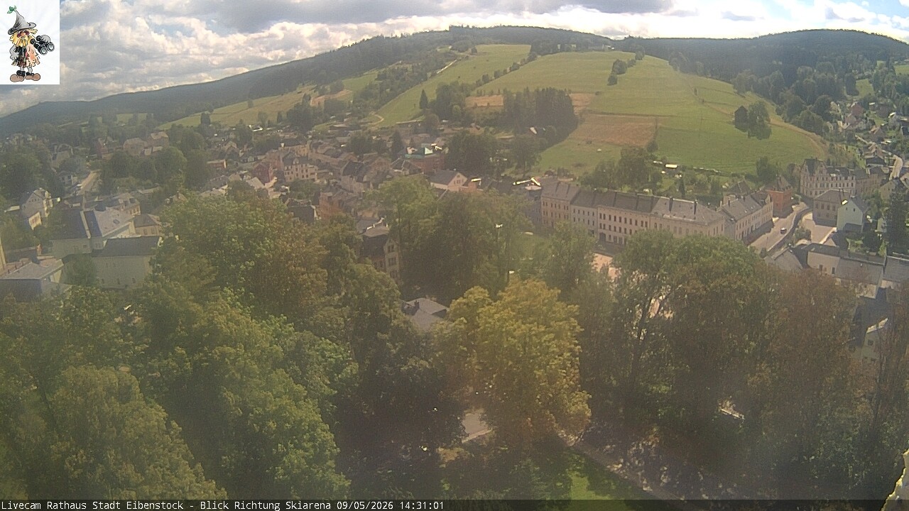Archiv Foto Webcam Eibenstock im Erzgebirge