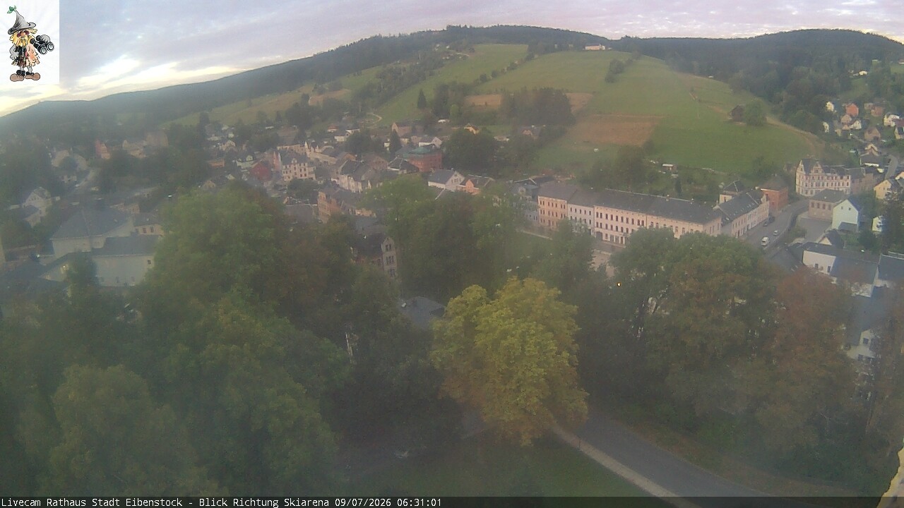 Archiv Foto Webcam Eibenstock im Erzgebirge