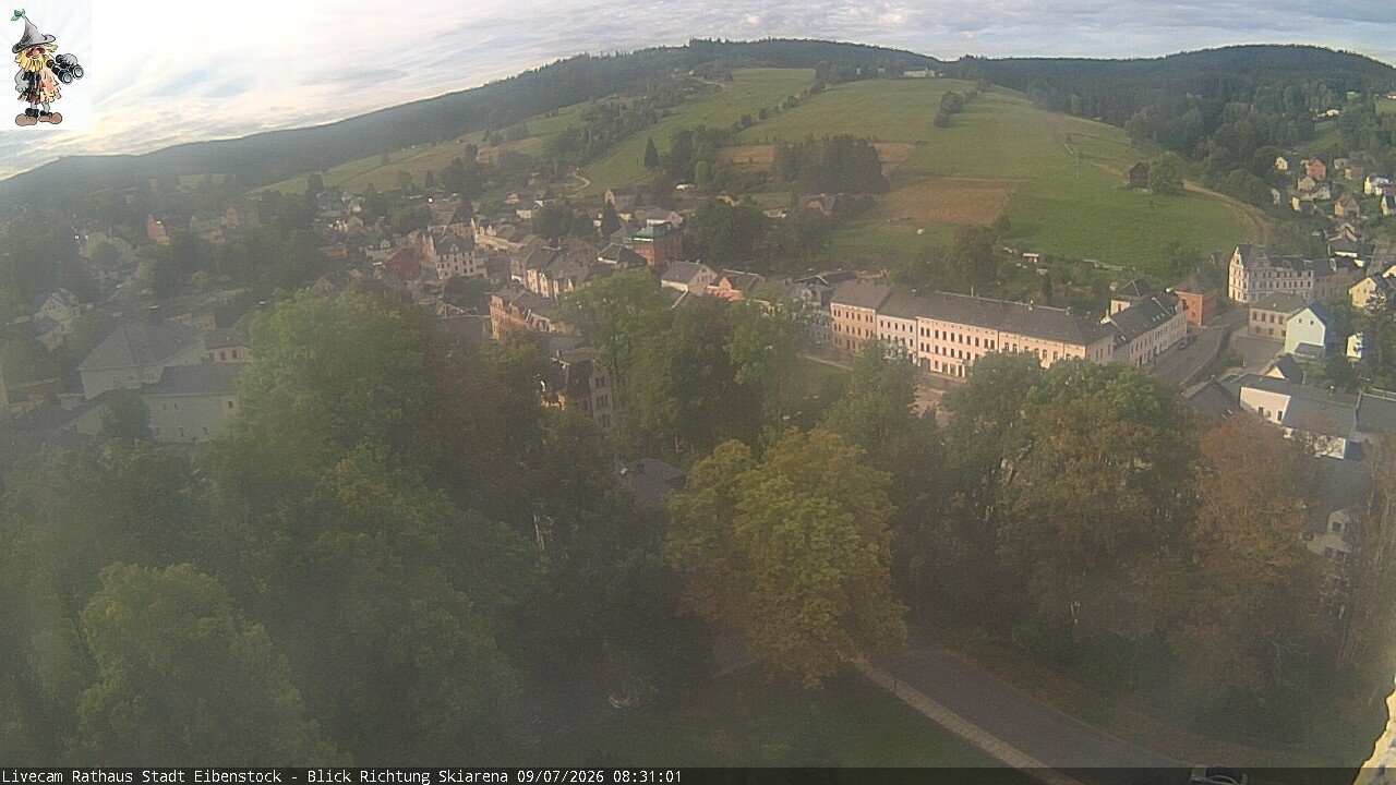 Archiv Foto Webcam Eibenstock im Erzgebirge