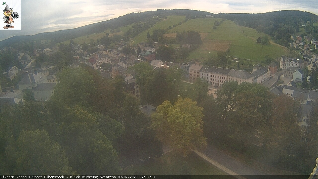 Archiv Foto Webcam Eibenstock im Erzgebirge