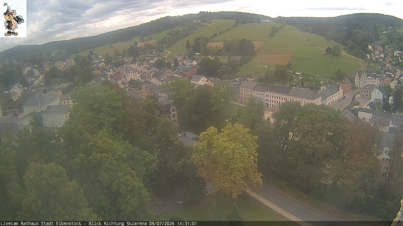 Archiv Foto Webcam Eibenstock im Erzgebirge