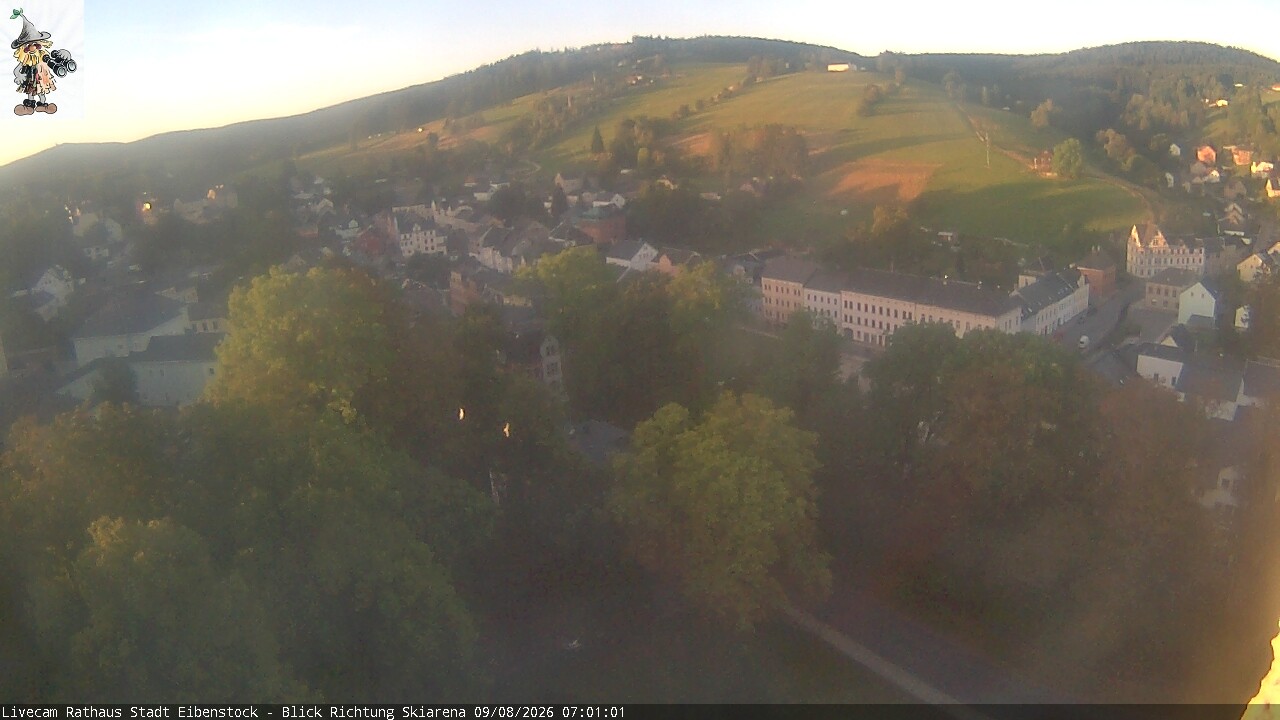 Archiv Foto Webcam Eibenstock im Erzgebirge