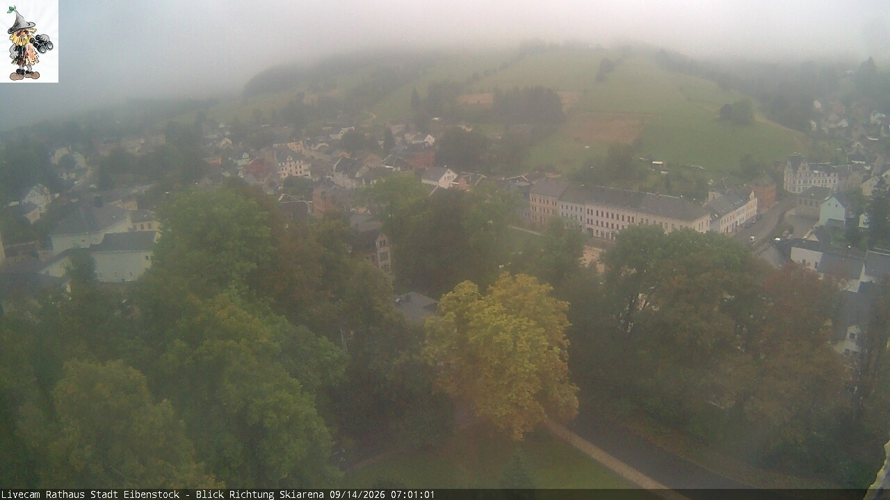 Archiv Foto Webcam Eibenstock im Erzgebirge