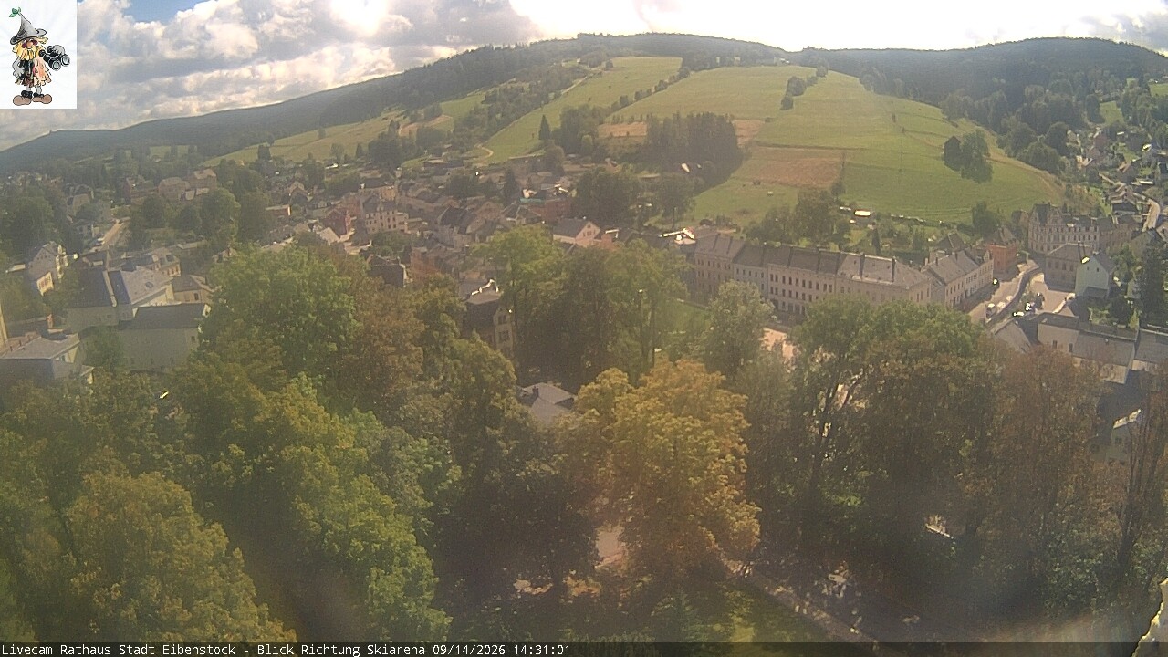 Archiv Foto Webcam Eibenstock im Erzgebirge