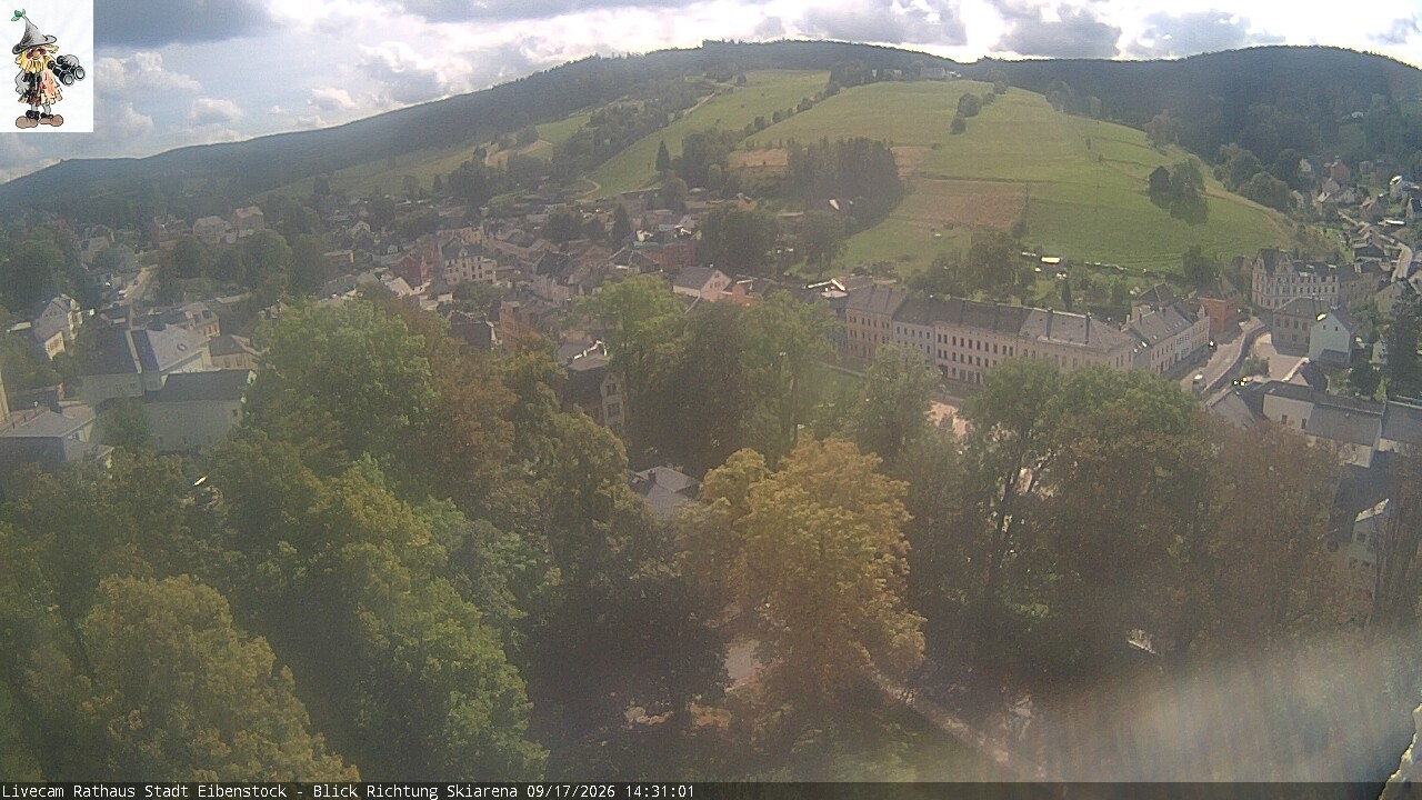 Archiv Foto Webcam Eibenstock im Erzgebirge