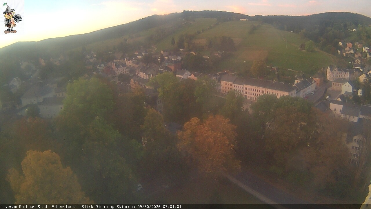 Archiv Foto Webcam Eibenstock im Erzgebirge