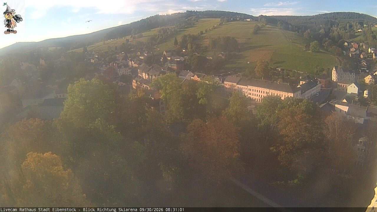 Archiv Foto Webcam Eibenstock im Erzgebirge