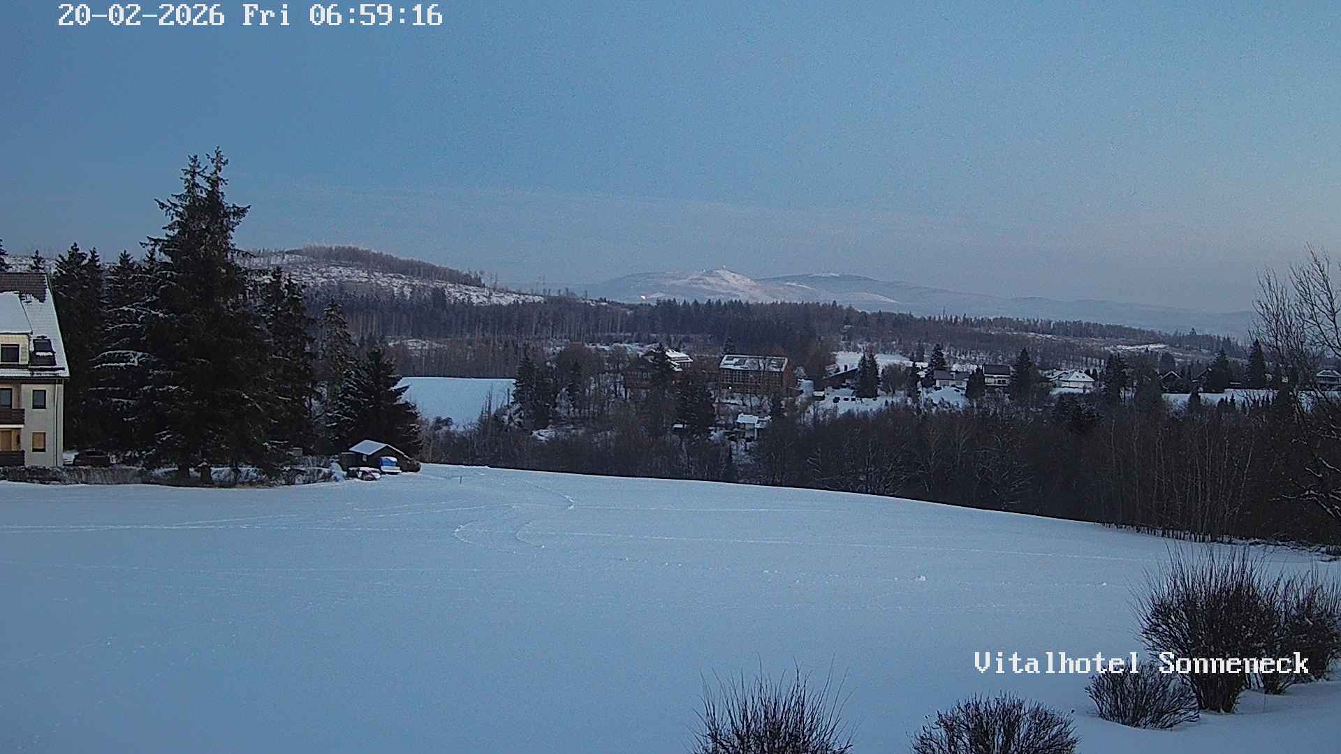 Archived image Webcam Hohegeiß-Braunlage: Panorama view