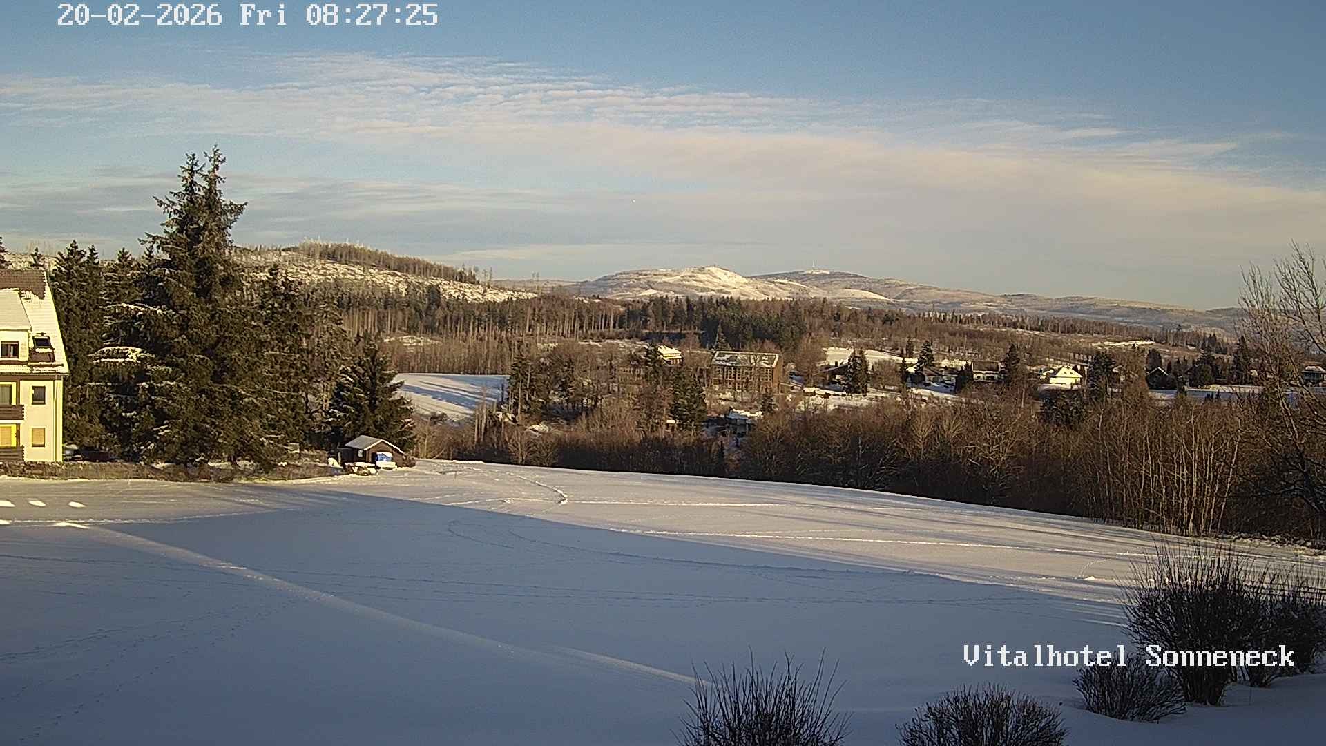 Archived image Webcam Hohegeiß-Braunlage: Panorama view