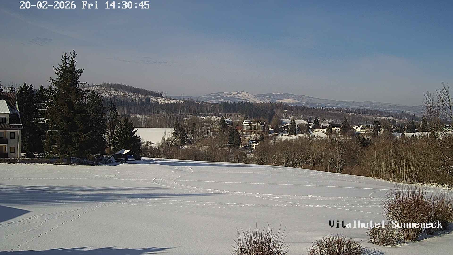 Archived image Webcam Hohegeiß-Braunlage: Panorama view