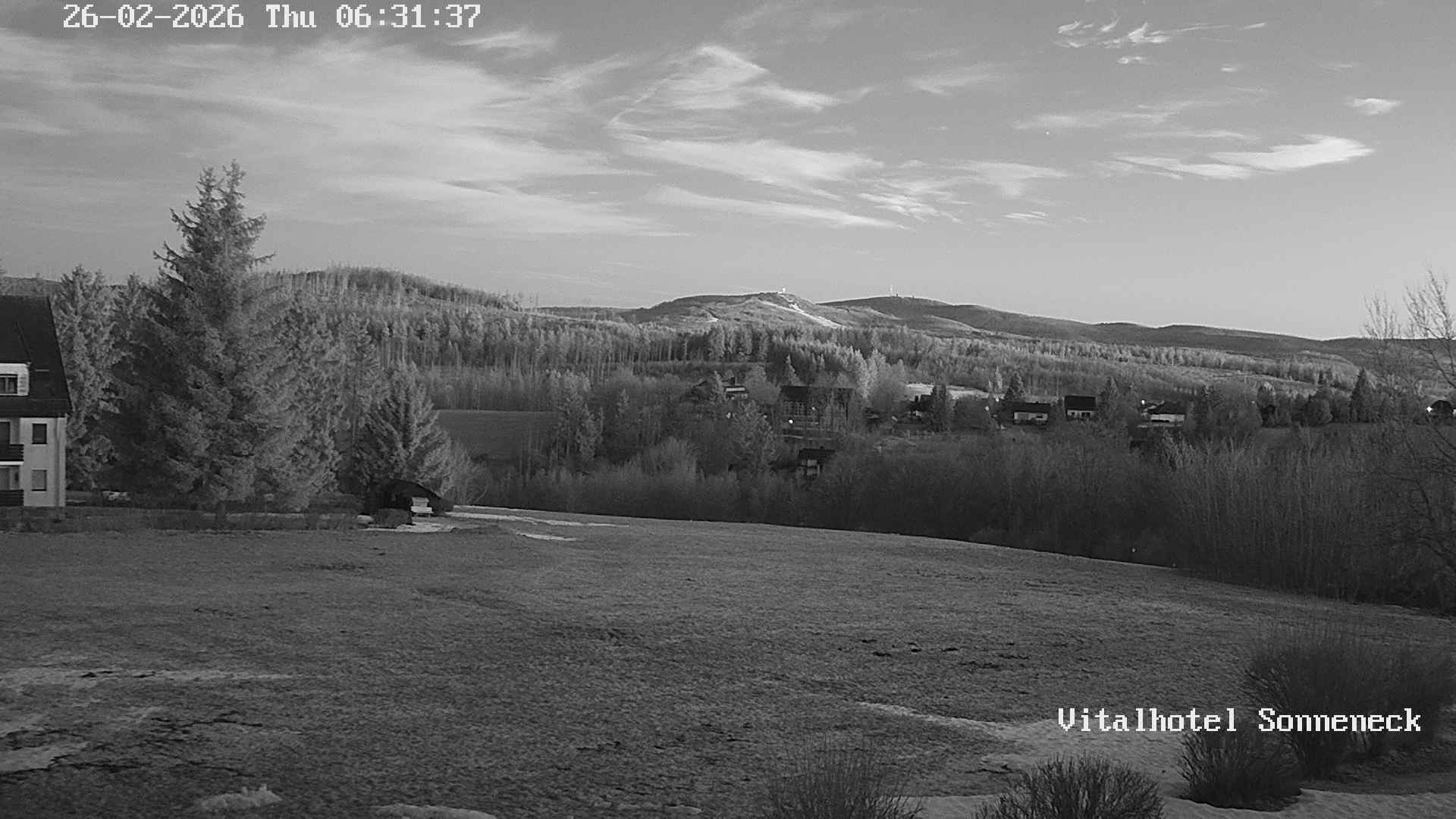Archived image Webcam Hohegeiß-Braunlage: Panorama view