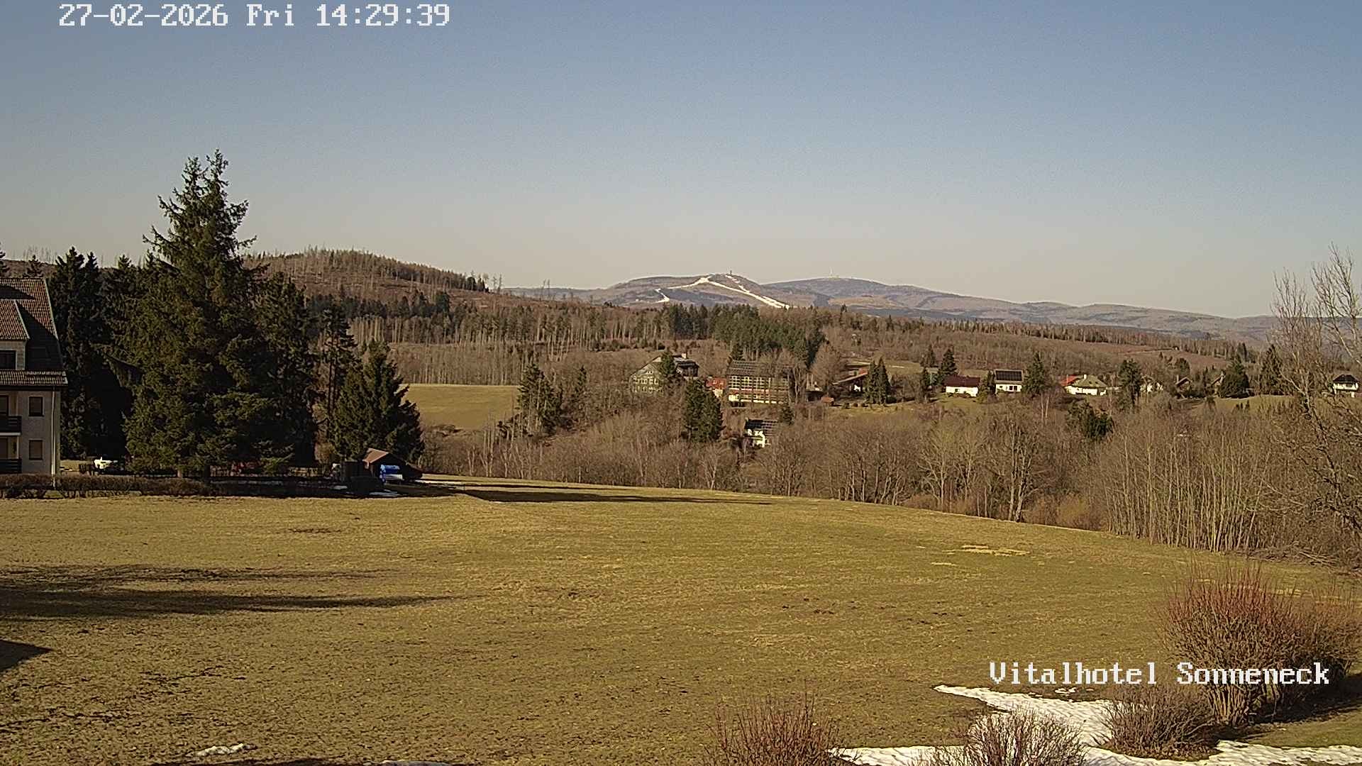 Archiv Foto Webcam Braunlage-Hohegeiß: Blick über das Tal