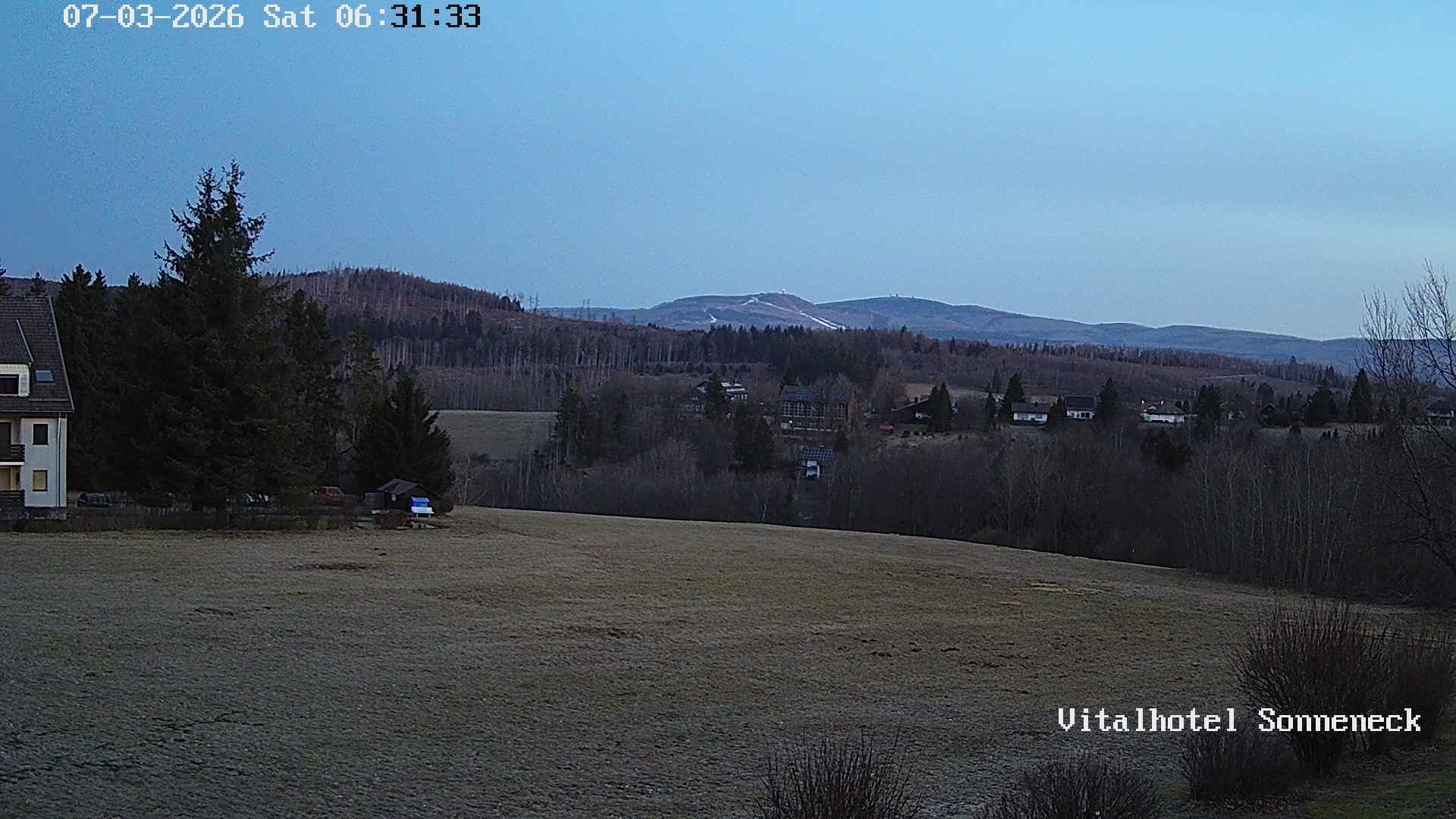 Archived image Webcam Hohegeiß-Braunlage: Panorama view