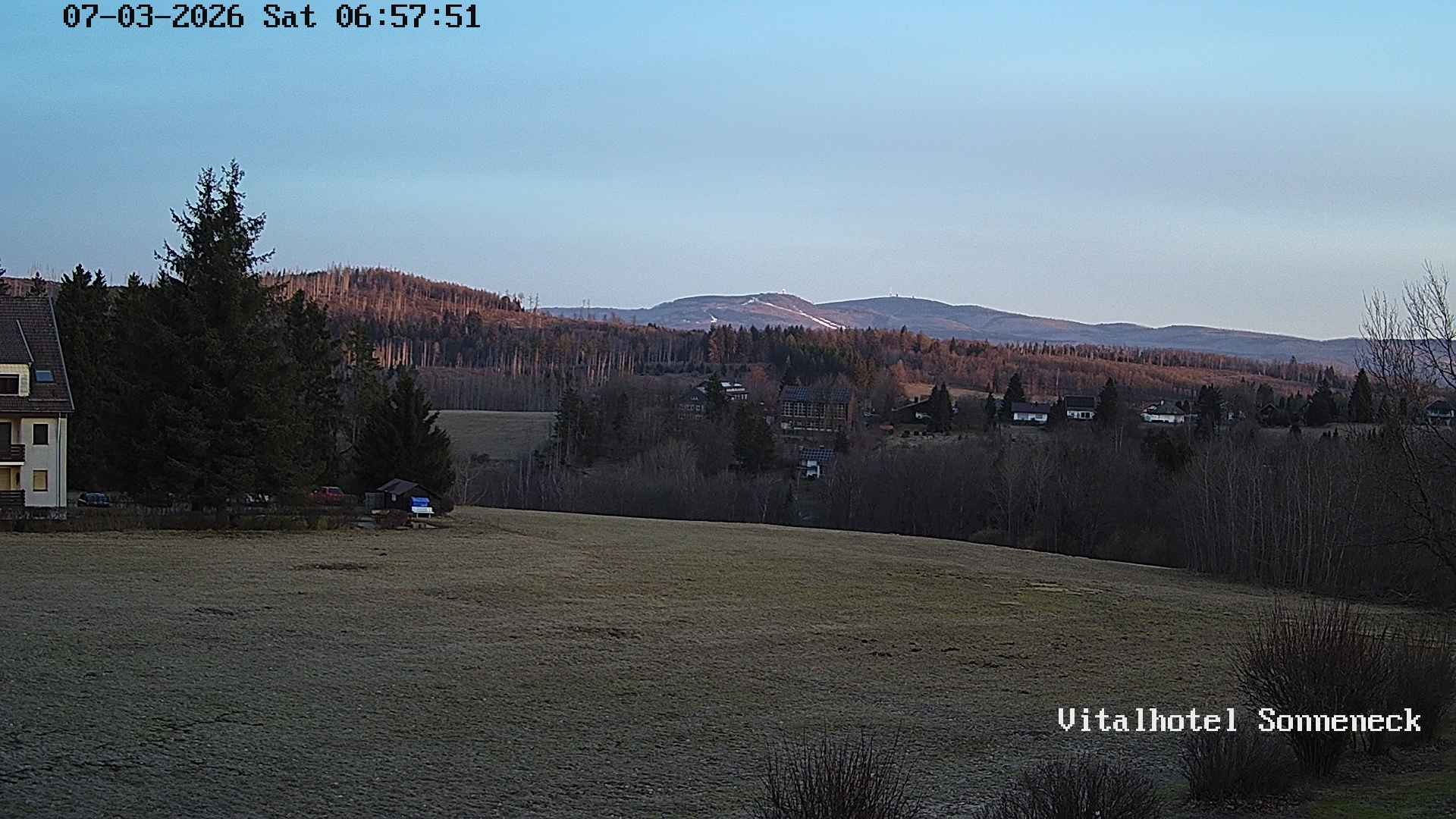 Archived image Webcam Hohegeiß-Braunlage: Panorama view