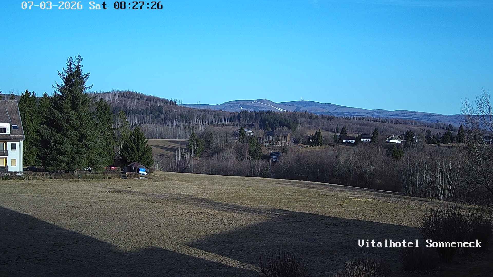 Archived image Webcam Hohegeiß-Braunlage: Panorama view