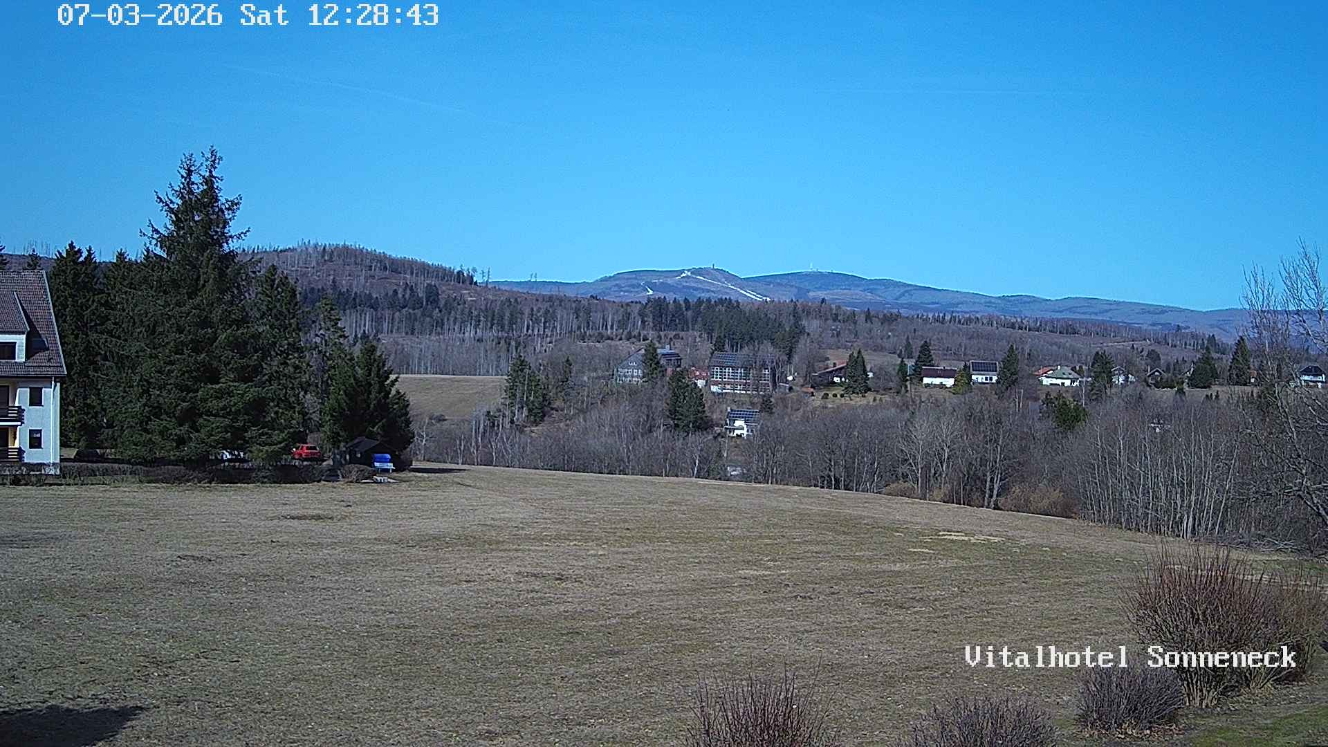 Archived image Webcam Hohegeiß-Braunlage: Panorama view