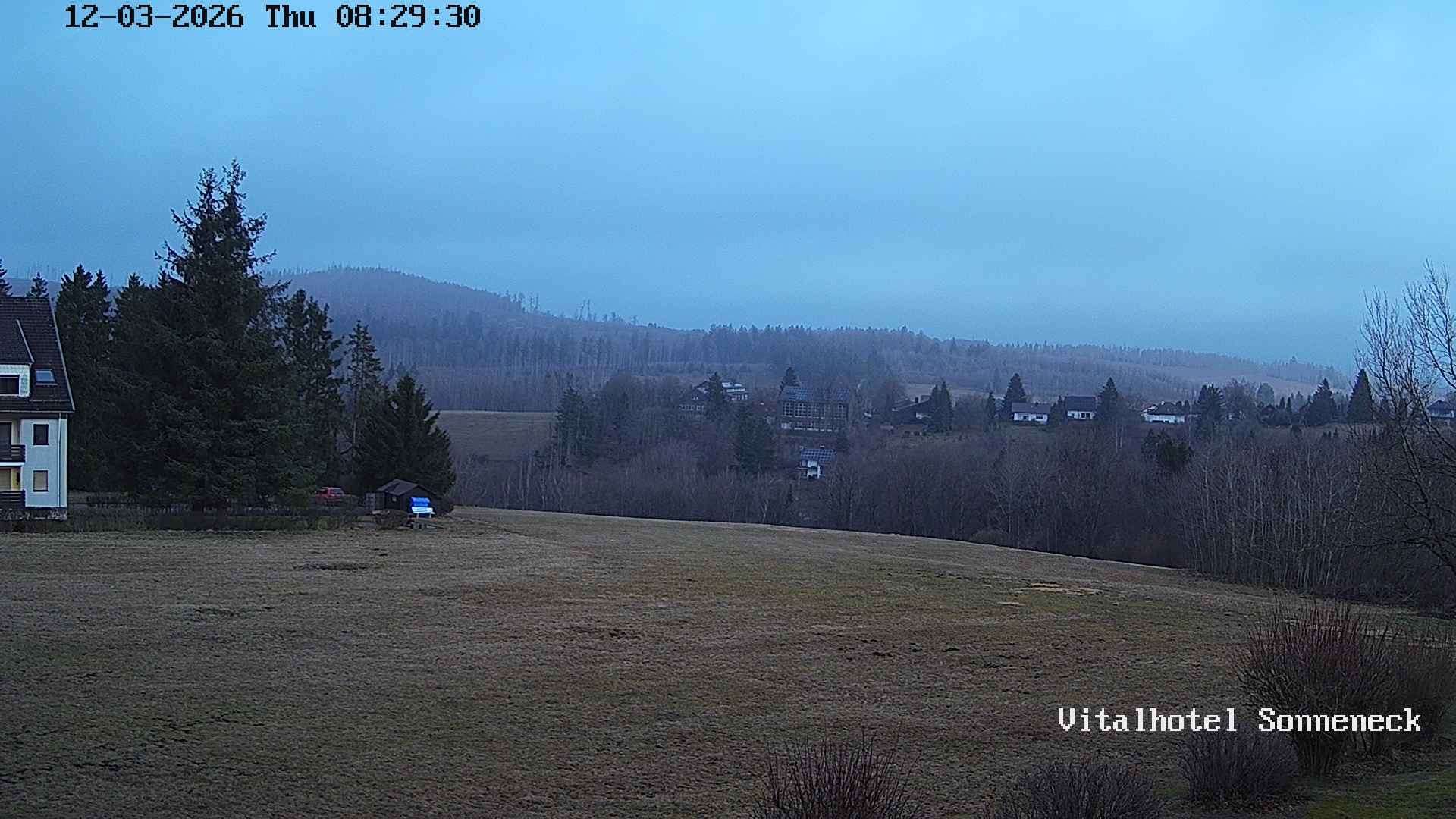 Archived image Webcam Hohegeiß-Braunlage: Panorama view