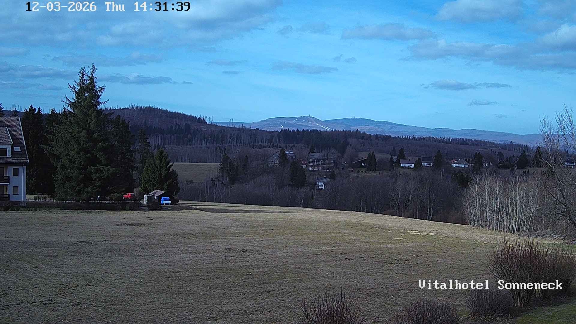 Archived image Webcam Hohegeiß-Braunlage: Panorama view