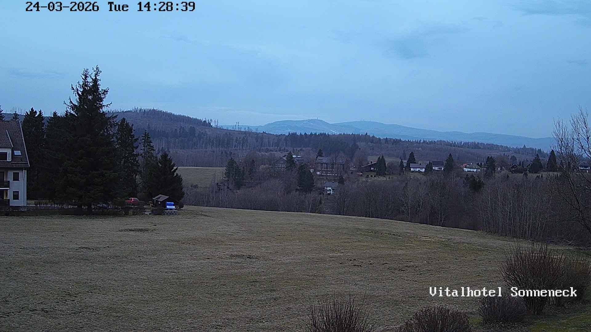 Archiv Foto Webcam Braunlage-Hohegeiß: Blick über das Tal