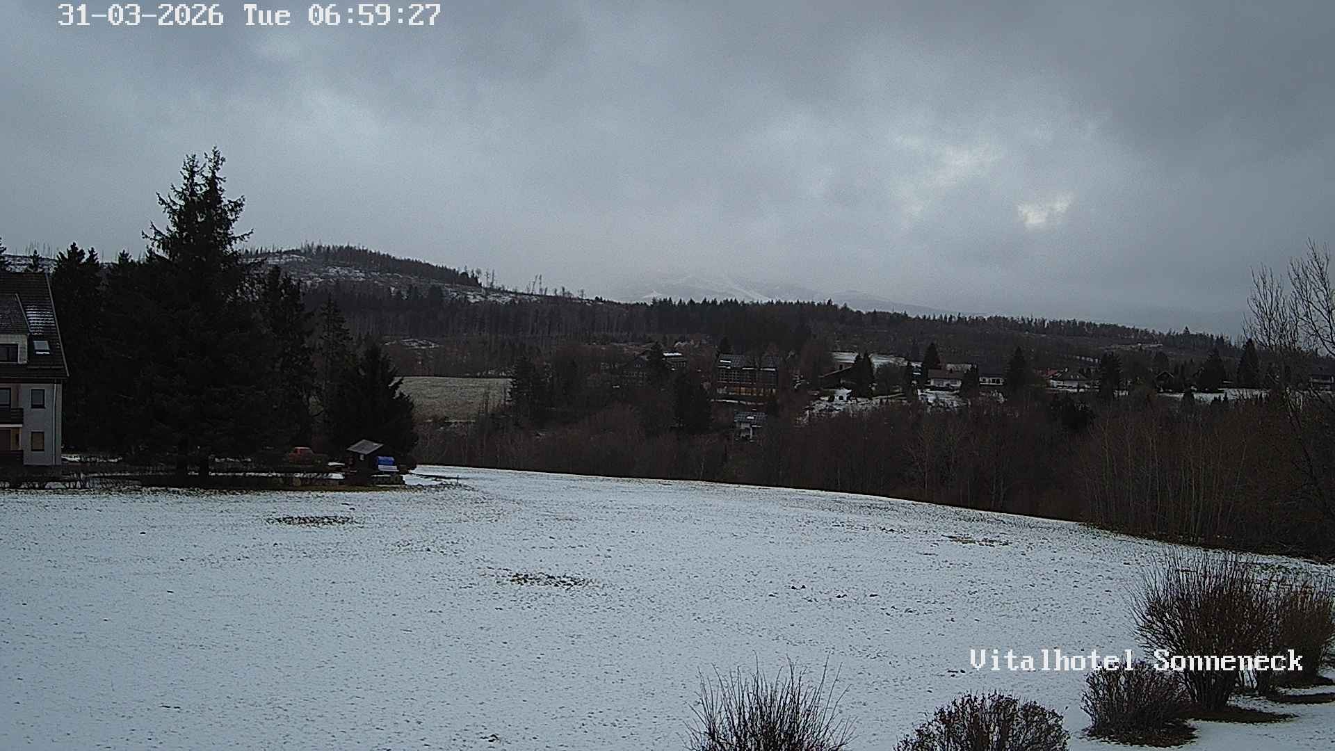 Archived image Webcam Hohegeiß-Braunlage: Panorama view