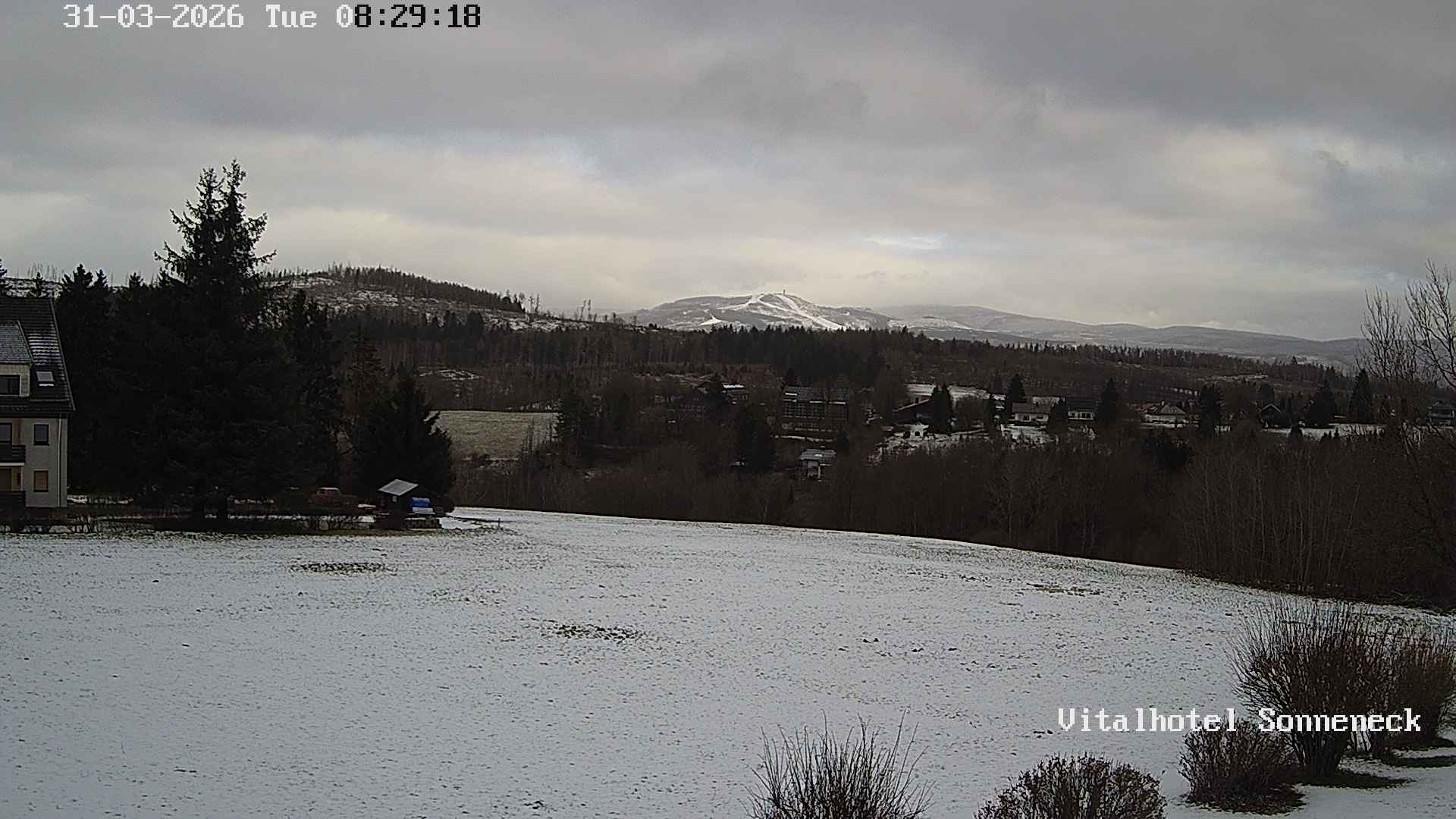 Archived image Webcam Hohegeiß-Braunlage: Panorama view