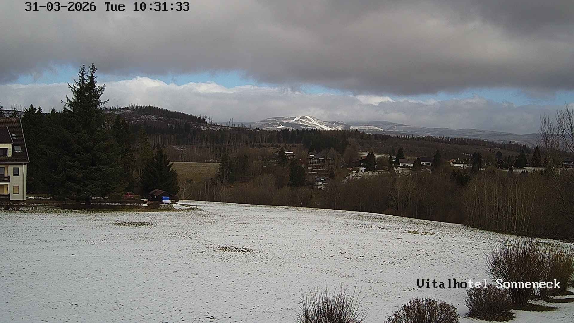 Archived image Webcam Hohegeiß-Braunlage: Panorama view