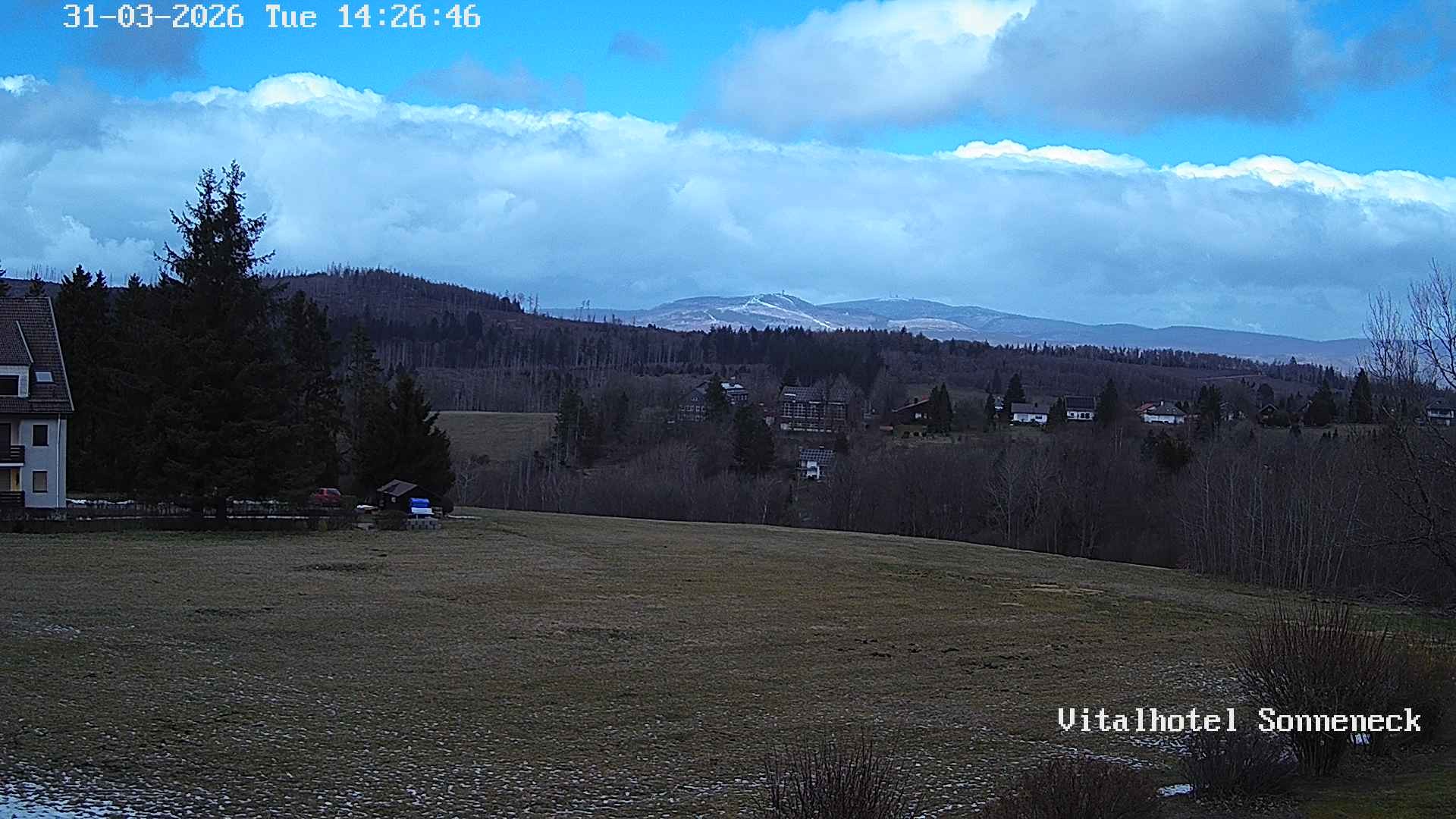 Archiv Foto Webcam Braunlage-Hohegeiß: Blick über das Tal