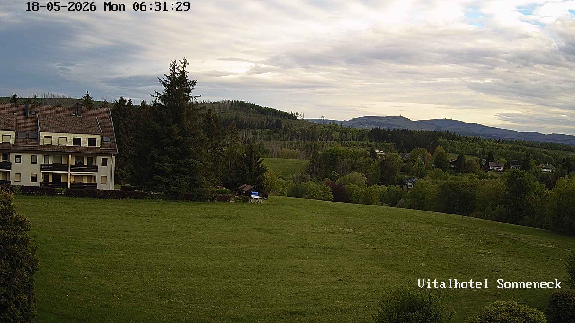 Archived image Webcam Hohegeiß-Braunlage: Panorama view