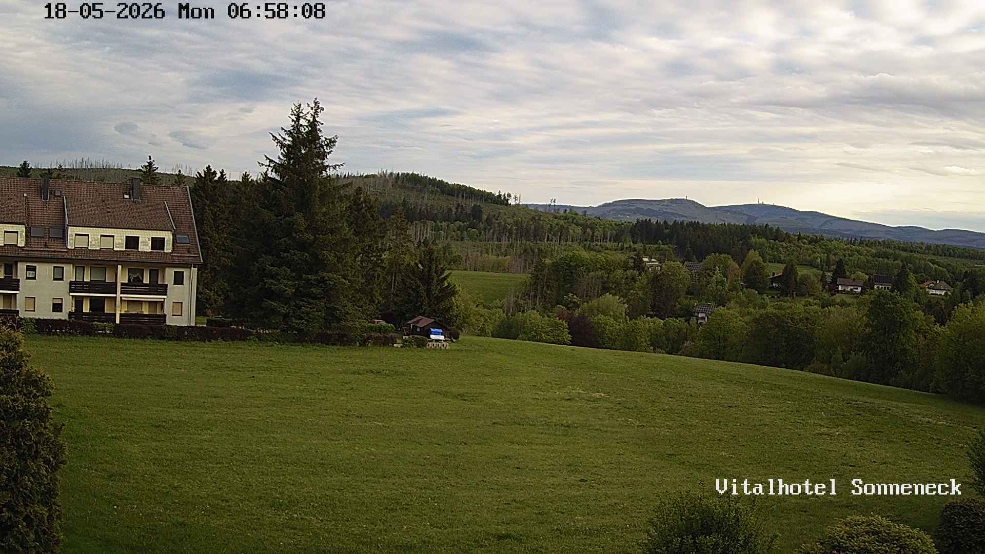 Archived image Webcam Hohegeiß-Braunlage: Panorama view