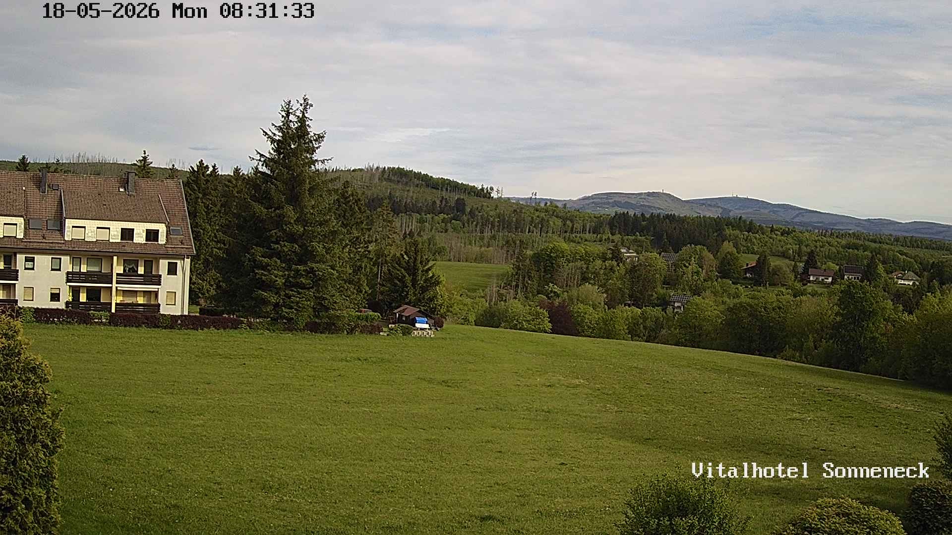 Archived image Webcam Hohegeiß-Braunlage: Panorama view