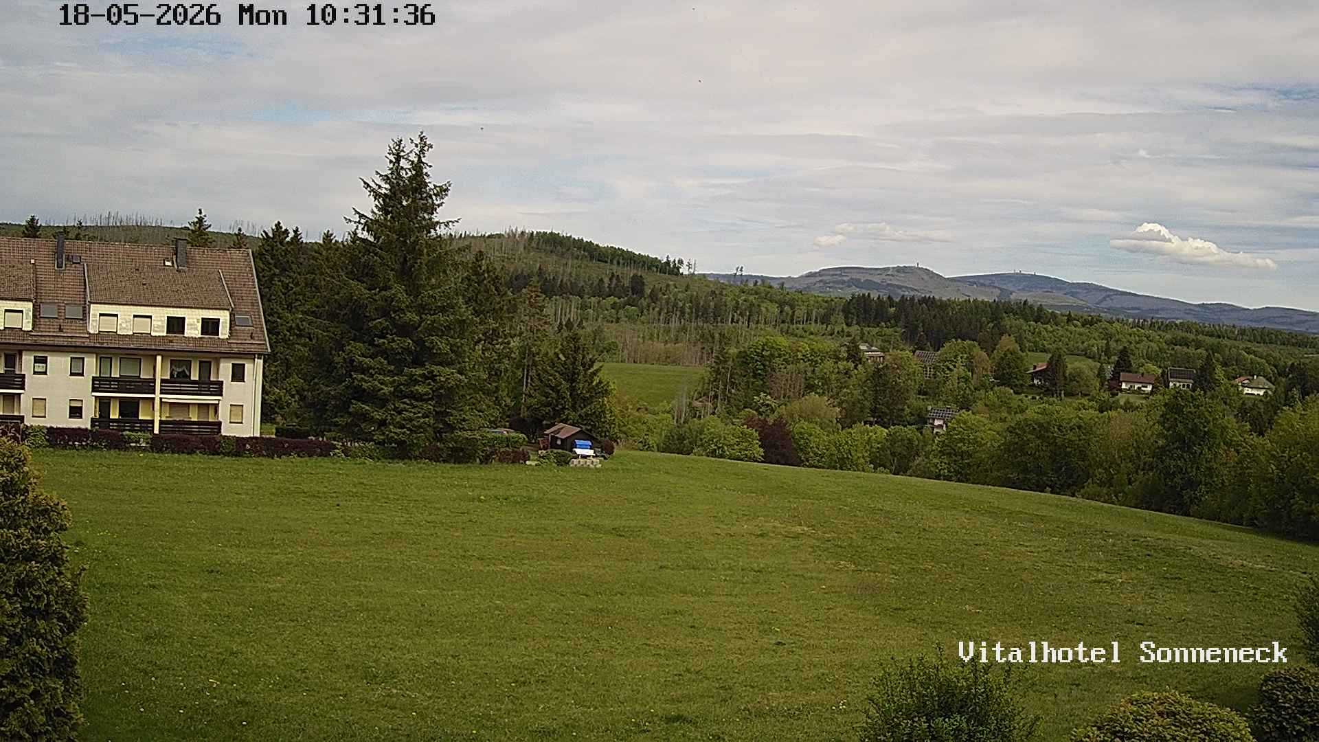 Archived image Webcam Hohegeiß-Braunlage: Panorama view