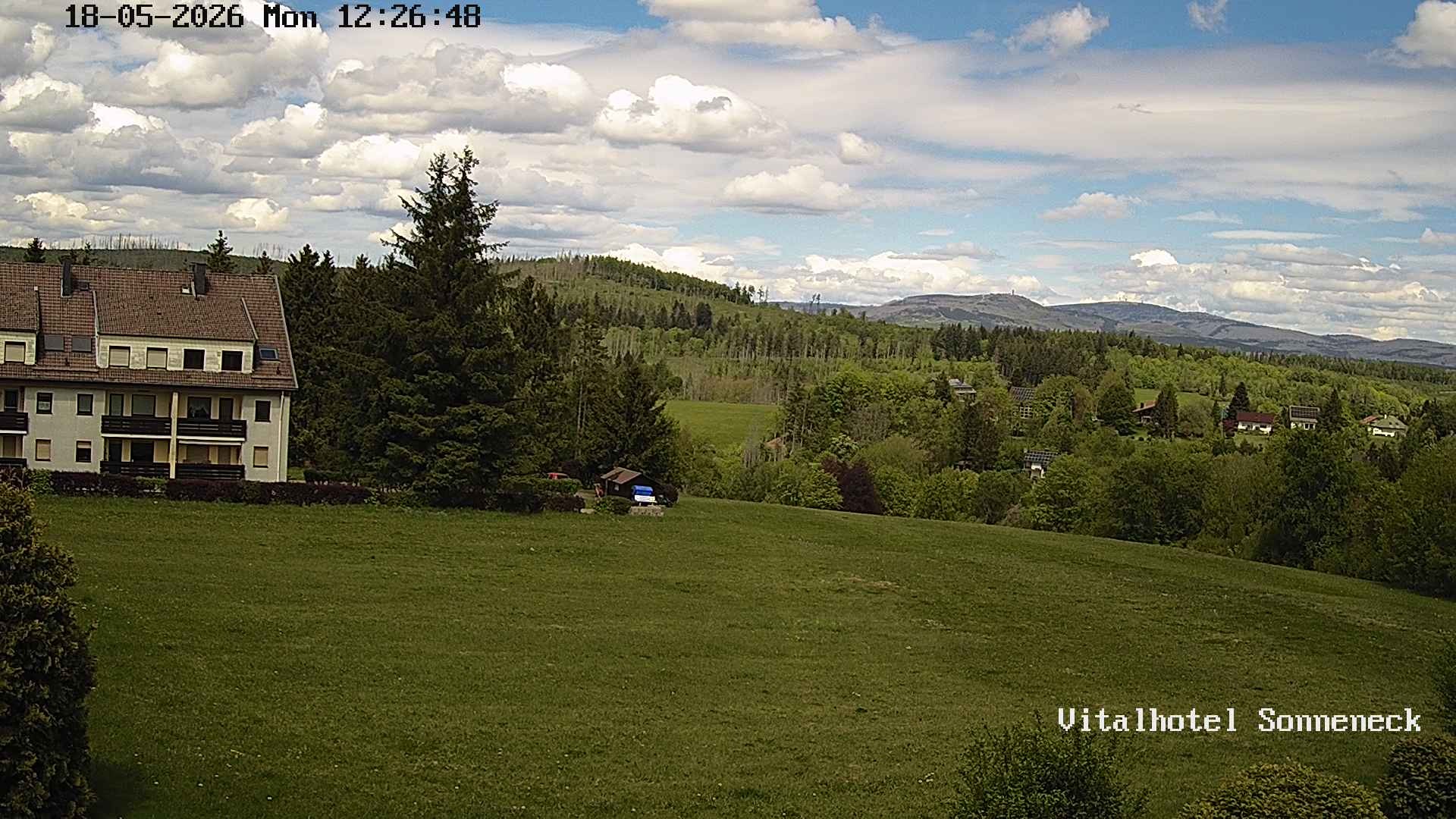 Archived image Webcam Hohegeiß-Braunlage: Panorama view