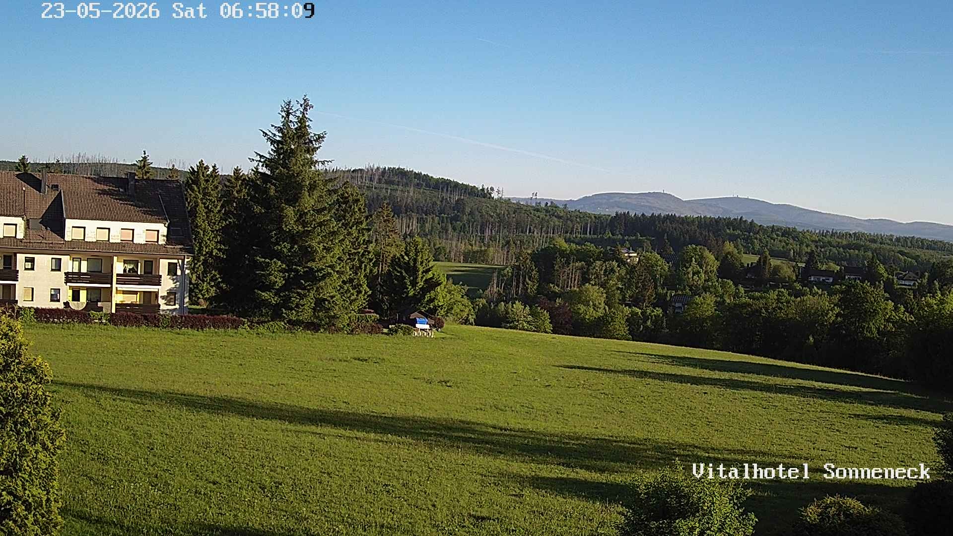 Archived image Webcam Hohegeiß-Braunlage: Panorama view