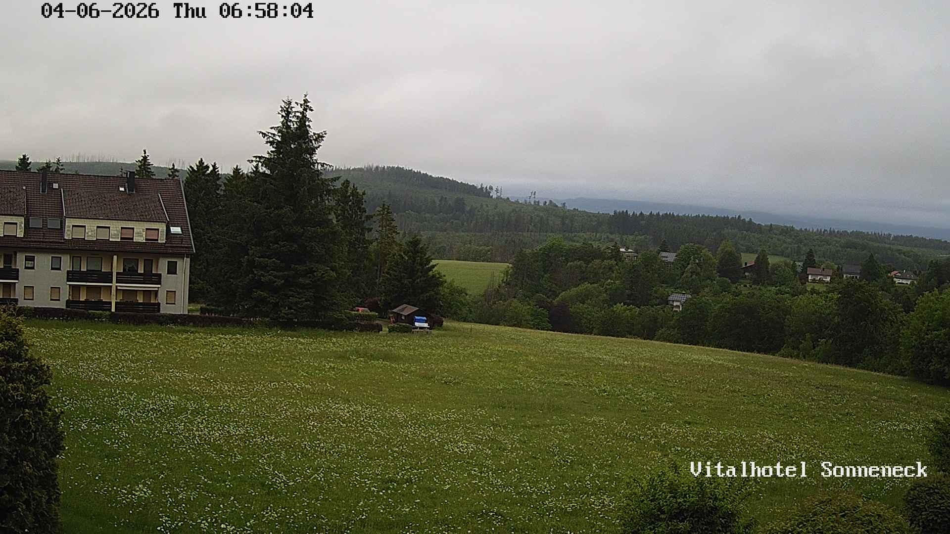 Archived image Webcam Hohegeiß-Braunlage: Panorama view