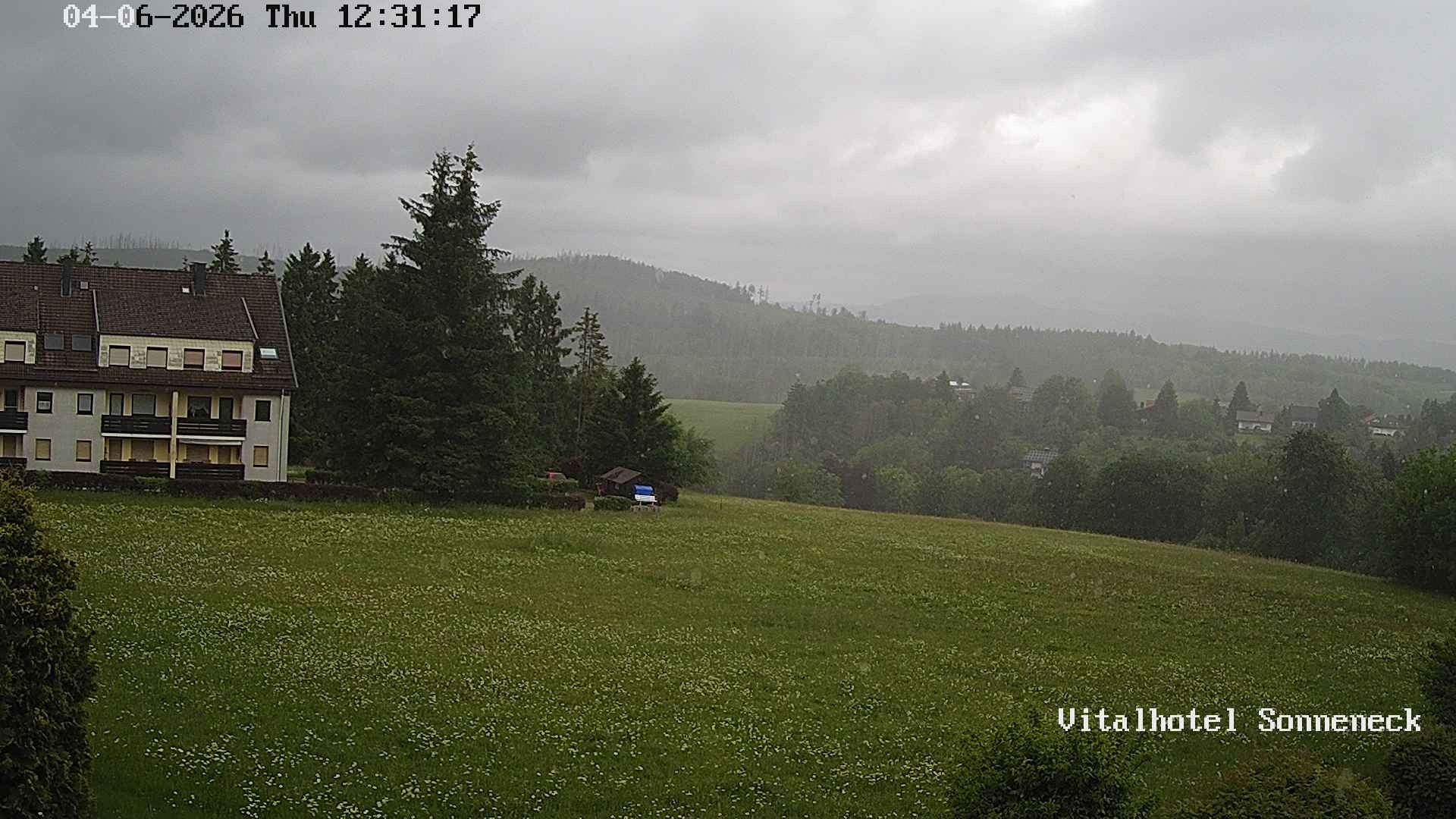 Archived image Webcam Hohegeiß-Braunlage: Panorama view