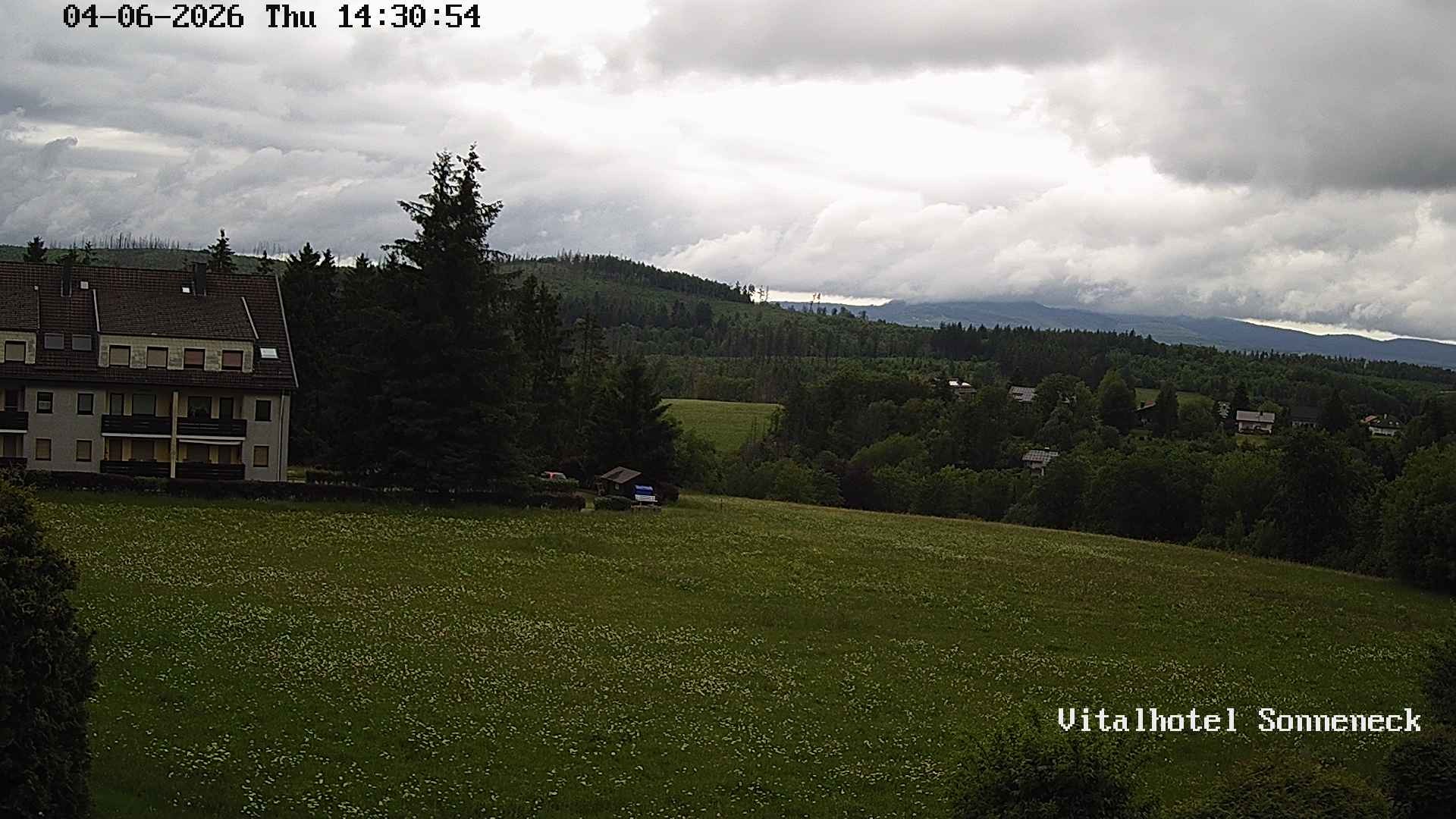 Archived image Webcam Hohegeiß-Braunlage: Panorama view